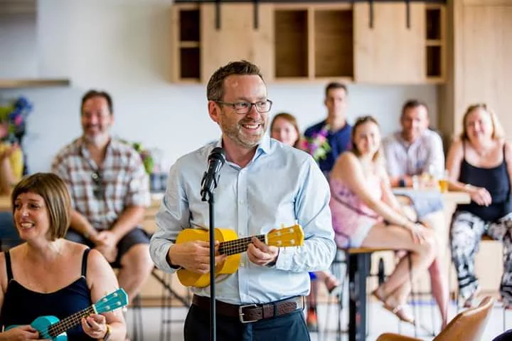 De Muzieksommelier Ukelele Workshop Groep