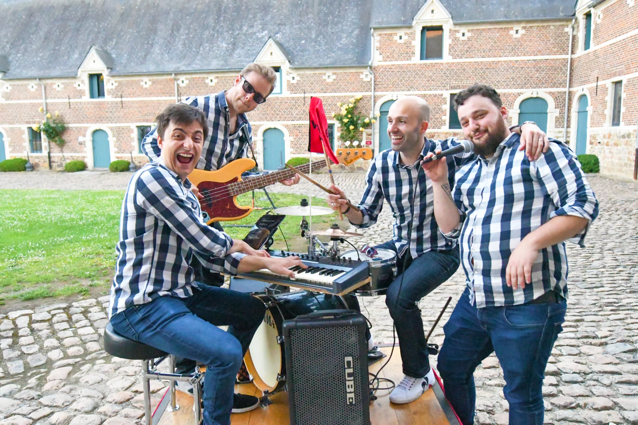 Vierkante Meter Groepsfoto Cover