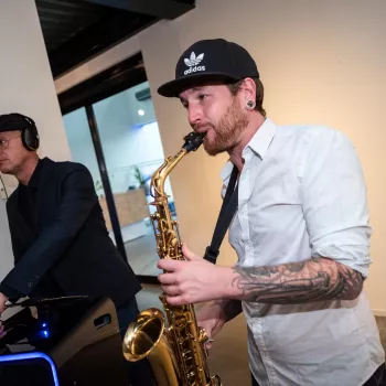 De Muzieksommelier Saxofonist